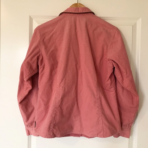 Columbia Pink Corduroy Button Up Shacket - Picture 2 of 5